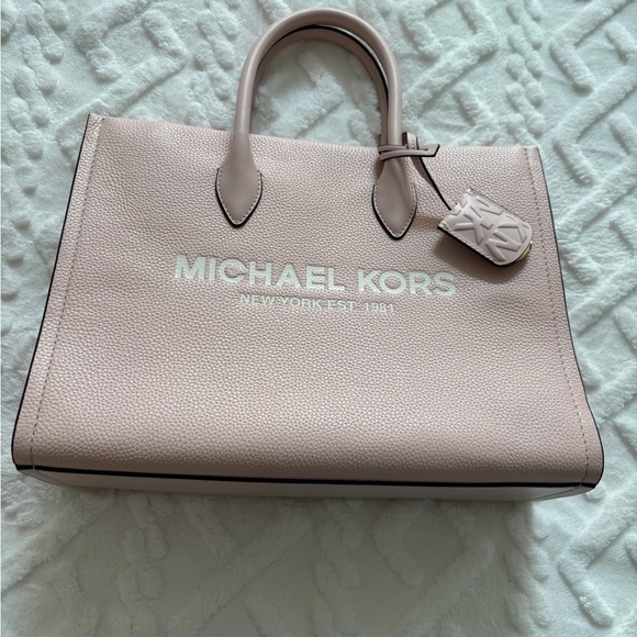 Michael Kors purse mk Mirella Medium tote bag pd blush - Picture 3 of 6